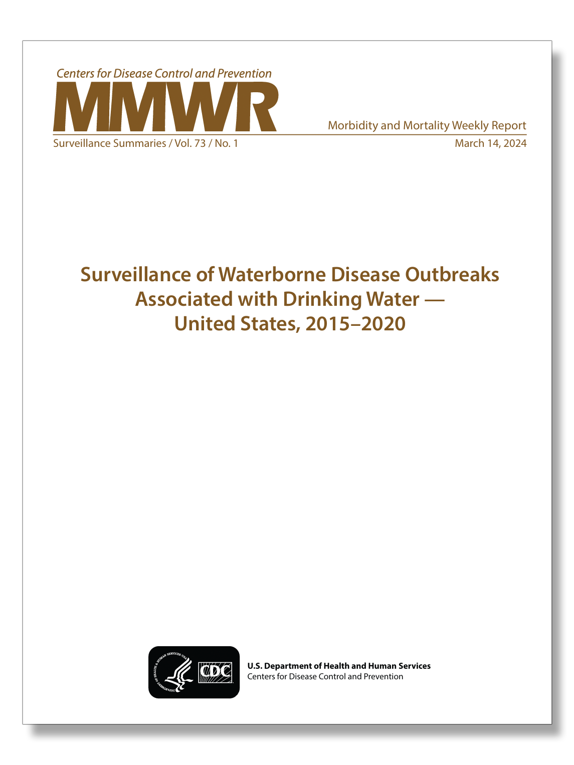 CDC MMWR Report